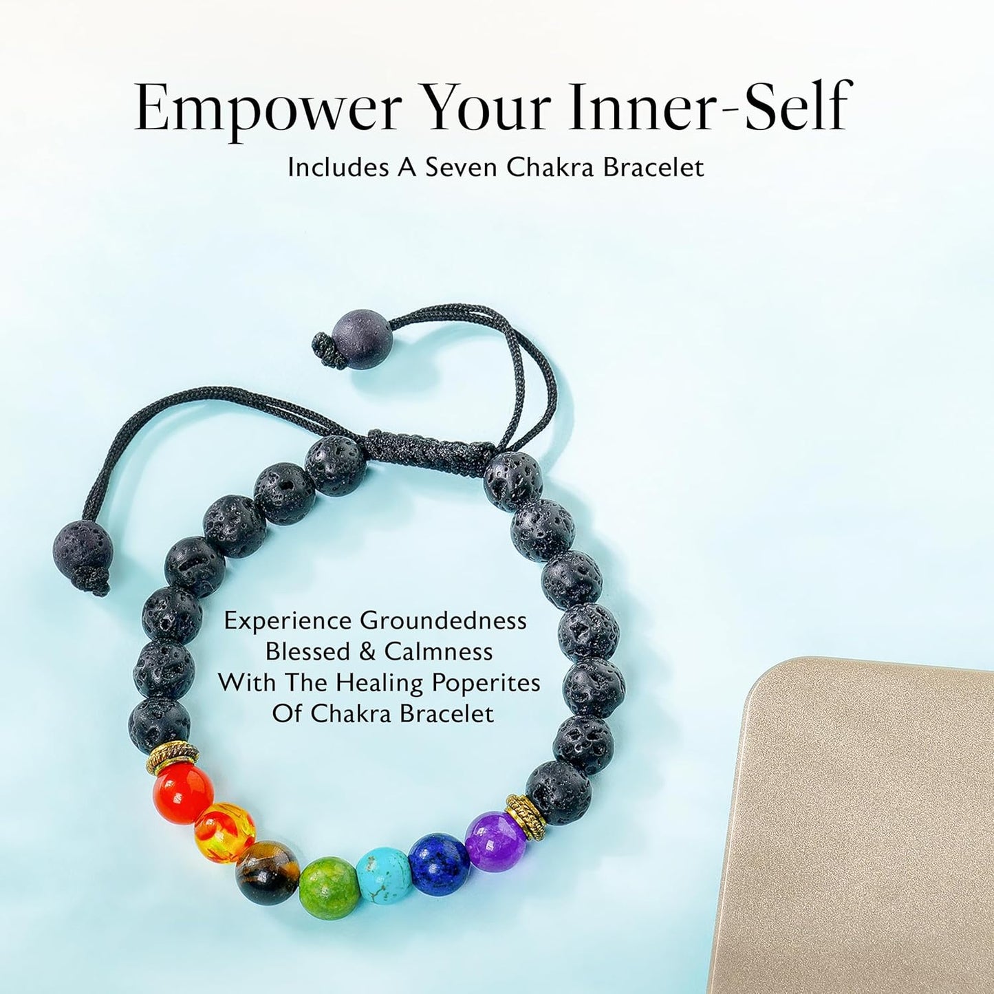 NARIBABU Leo Crystal Gift - Zodiac Crystals - Healing Crystal Pendant & Bracelet - Leo Horoscope Gifts - Zodiac Crystals for Beginners - Good Luck Birthstones Crystal Kit