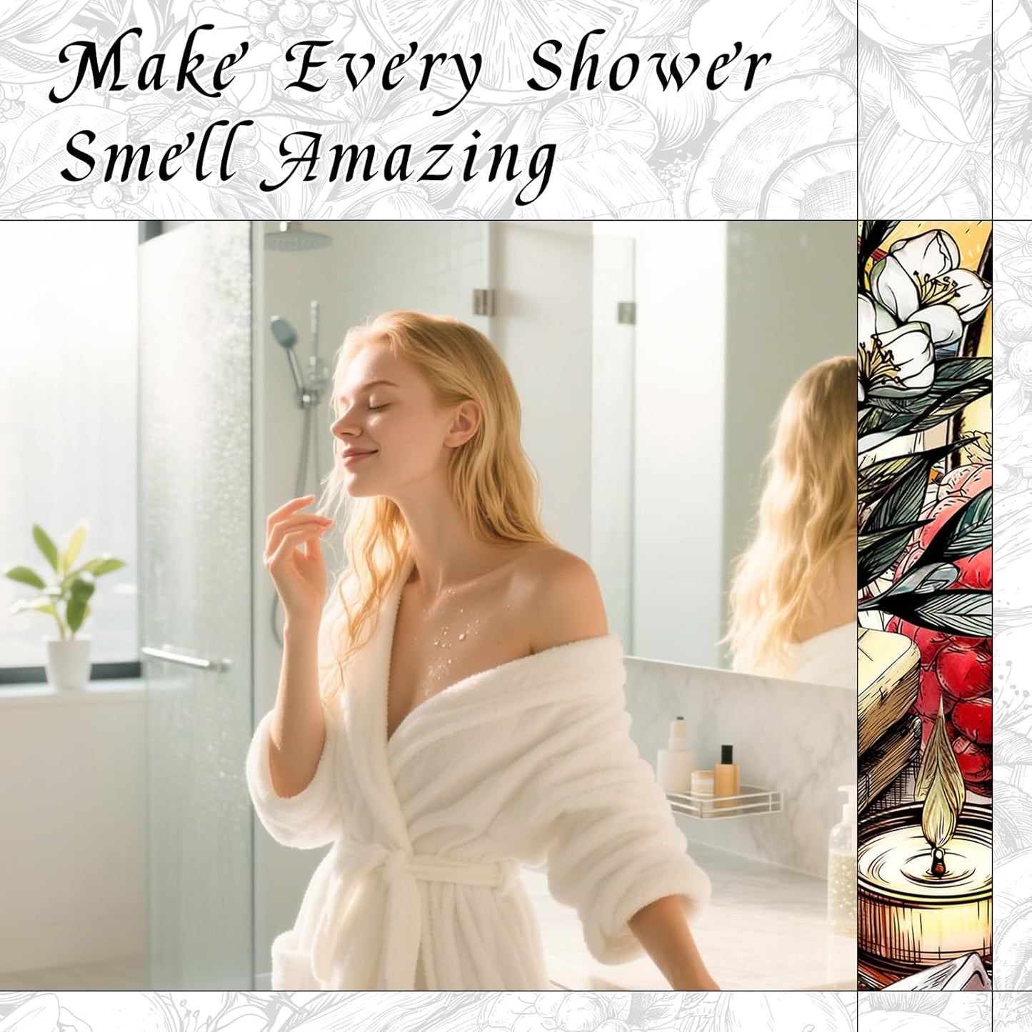 HIQILI Pomelo Paradise Fragrance Oil for Candle & Soap Making, Inspired by Alr-Cologne P.Paradis, Fresh Scents for Home Diffuser, Scenting Skin & Body, Bathroom - 1 Fl Oz