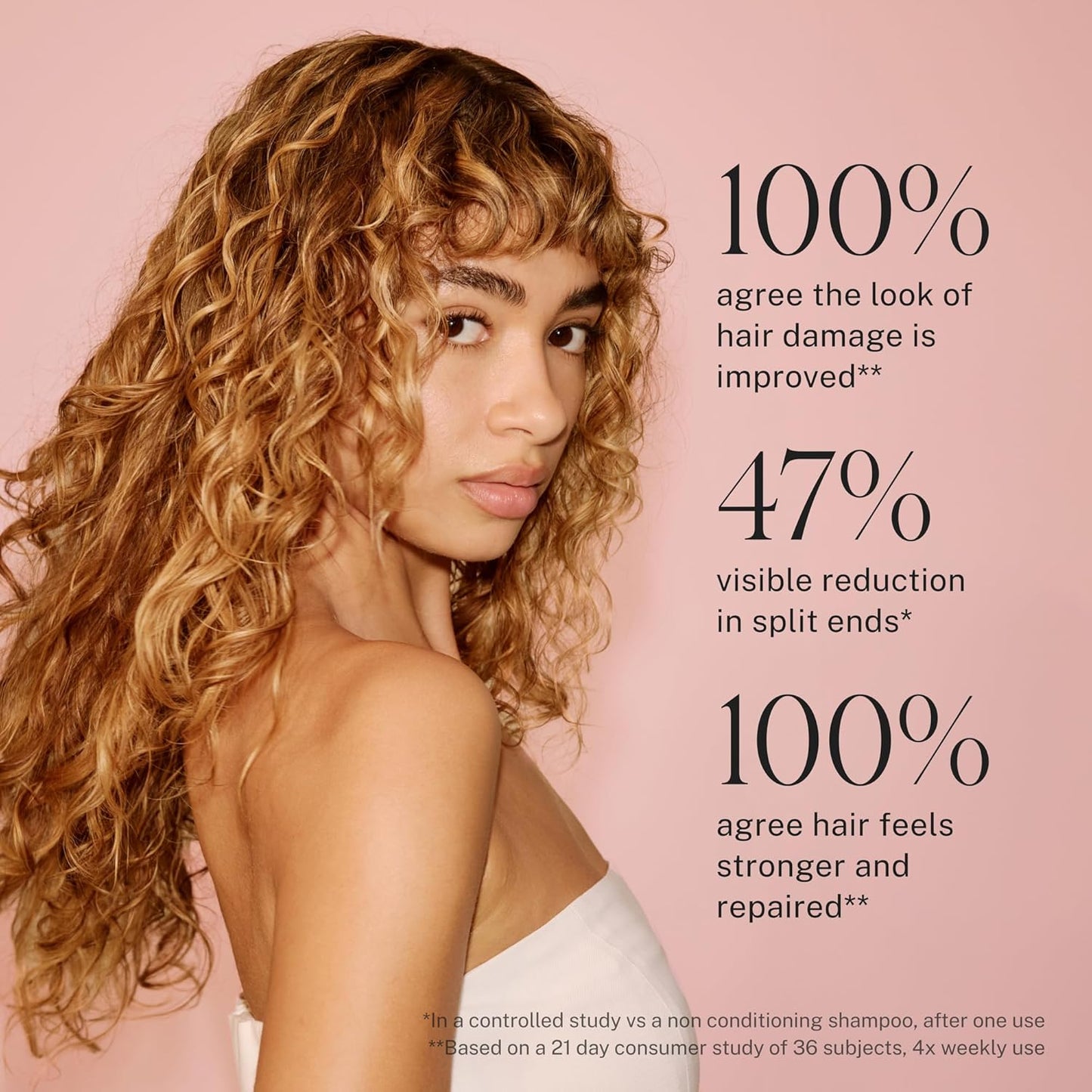 JVN Revive Repairing Shampoo, Instantly Strengthening and Deeply Nourishing Shampoo for Damaged Hair, Dry Hair Shampoo, Sulfate-Free, Silicone-Free, (10 Fl Oz)