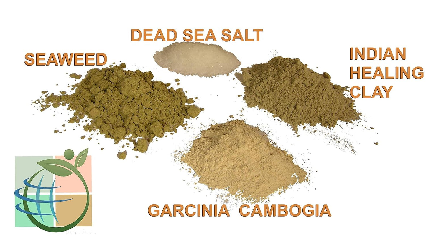 Neutripure SPA Formula Body Wrap Bulk 5 Pounds: Seaweed, Healing Clay, Garcinia Cambogia, and Dead Sea Salt
