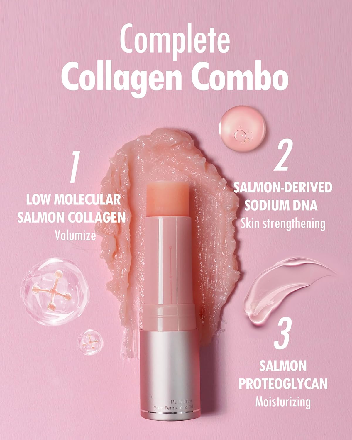 KAHI Wrinkle Bounce Multi Balm - REFILLABLE EDITION + Refill Kit | All-in-One Hydrating Lip Balm Eye Neck Cream Make Up Base & Face Mist Moisture Balm Stick Daily Face Moisturizer (0.32 oz)