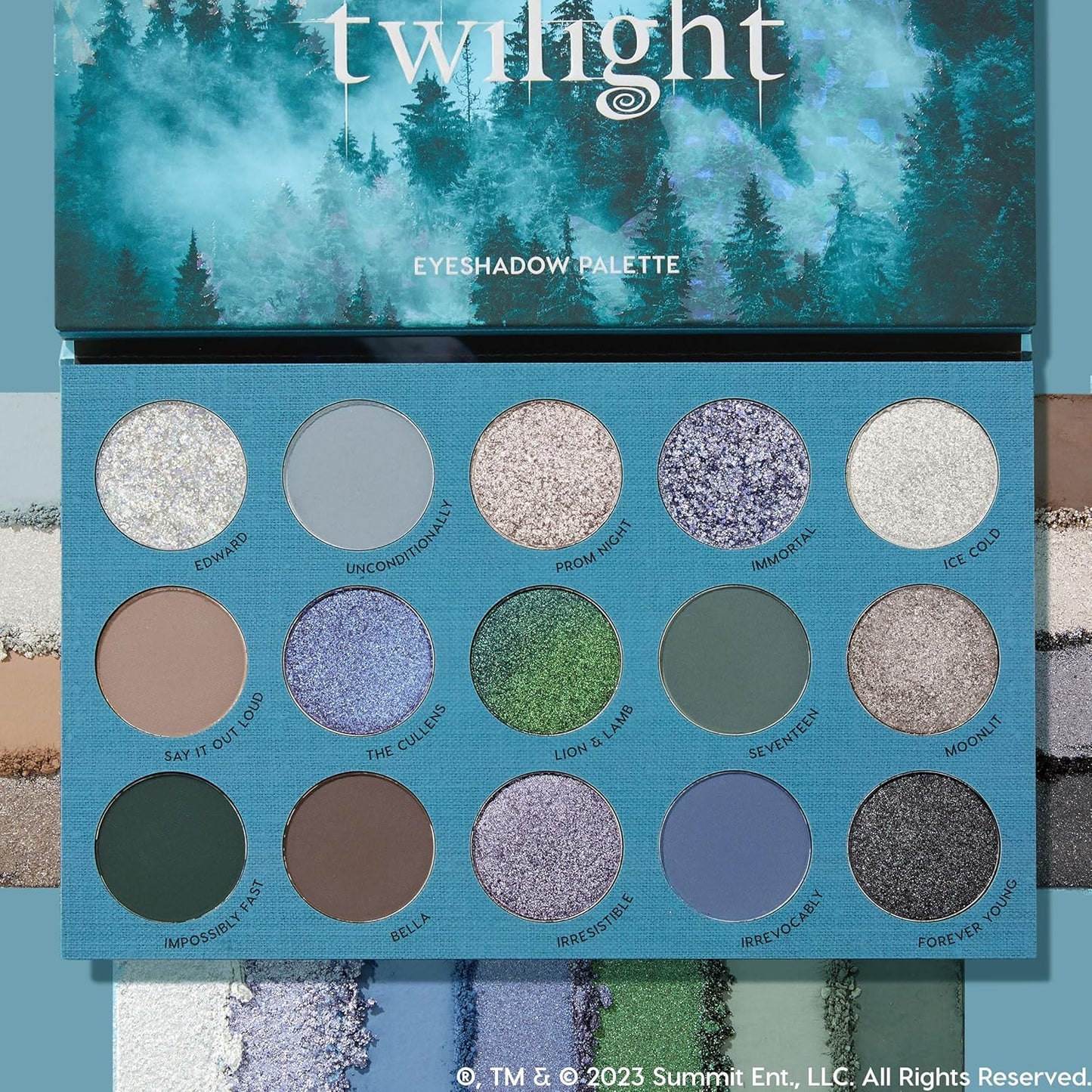 ColourPop Twilight Eyeshadow Palette - Limited Edition Palette with Metallic and Matte Finishes - High-Pigment Eye Makeup with a Long-Wearing Formula (0.3 oz)